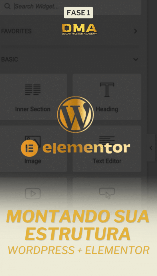 Elementor Montando sua Estrutura